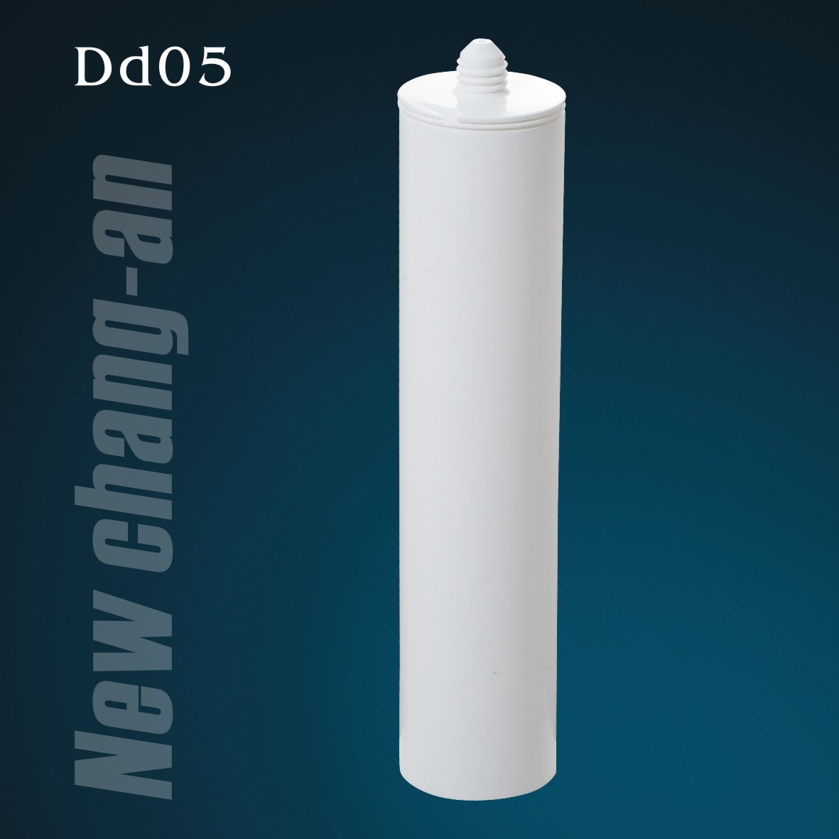 300ml Empty HDPE Plastic Cartridge for Silicone Sealant Dd05
