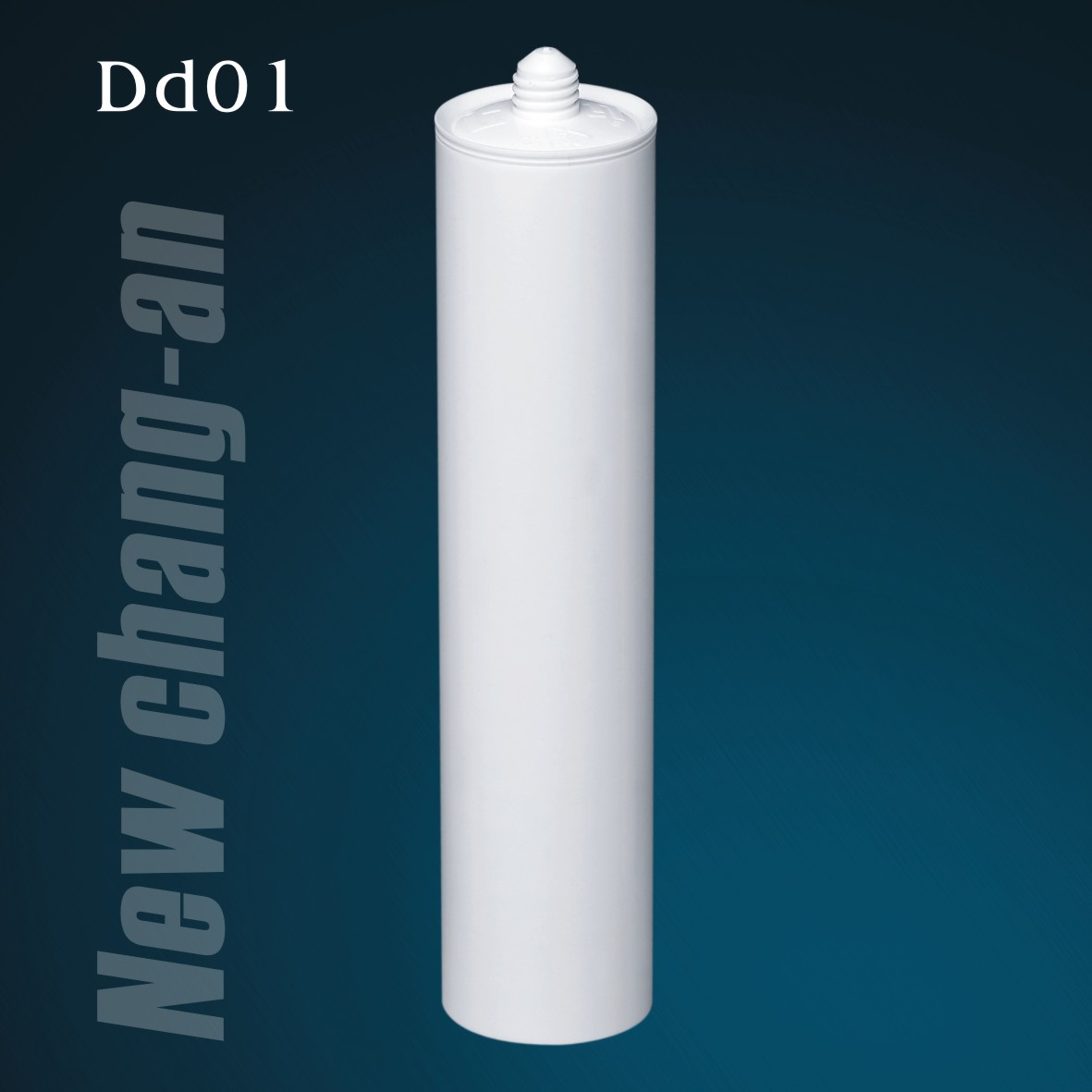 300ml Empty HDPE Plastic Cartridge for Silicone Sealant Dd01