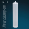 300ml Empty Transparent PP Plastic Cartridge for Silicone Sealant Dd12
