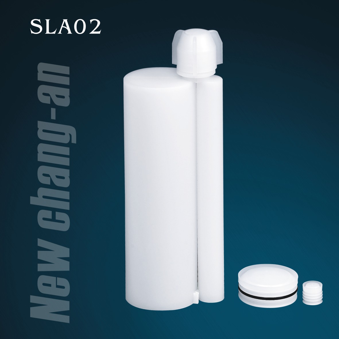 230ml:23ml Two-Component Dual Cartridge for Pack A+B Adhesive SLA02